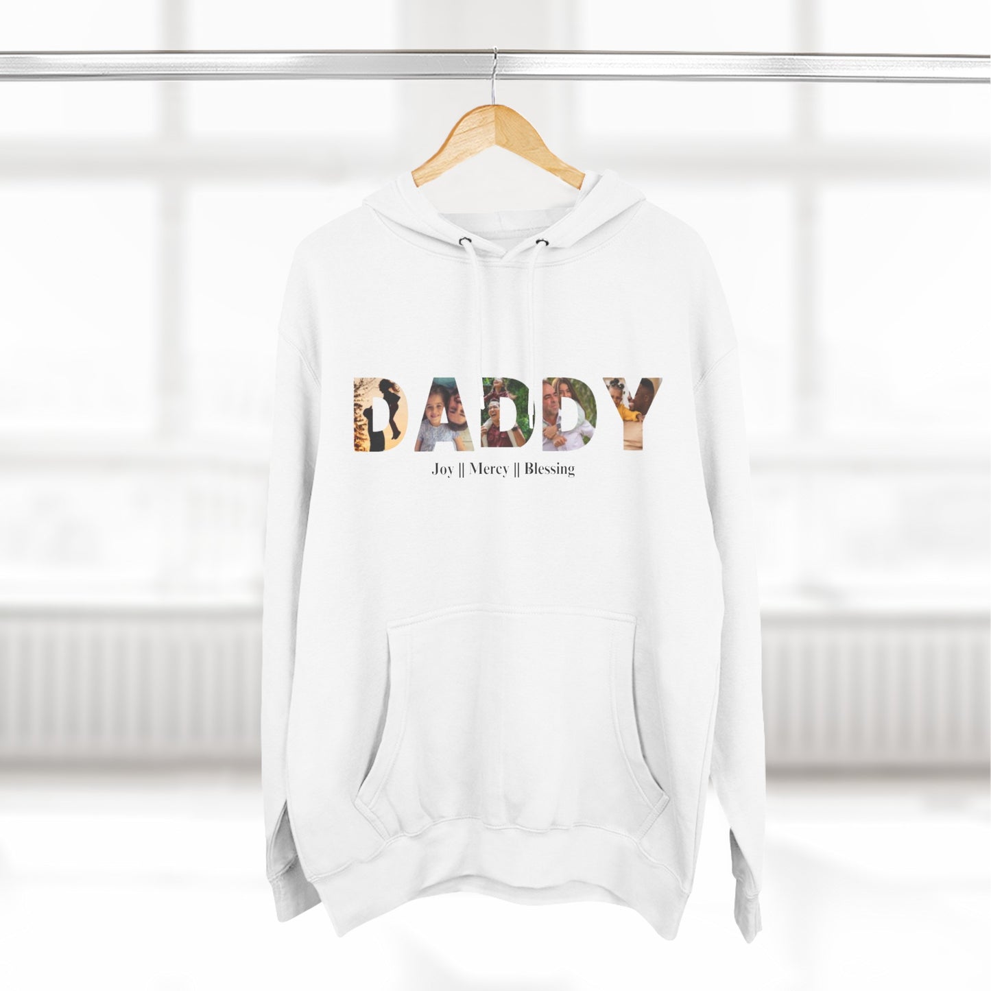 Three-Panel Fleece Hoodie Gift for Daddy And Grandpa Shirt, Father's Day Shirt, Gift For Daddy And Grandpa Tee, Gift For Husband