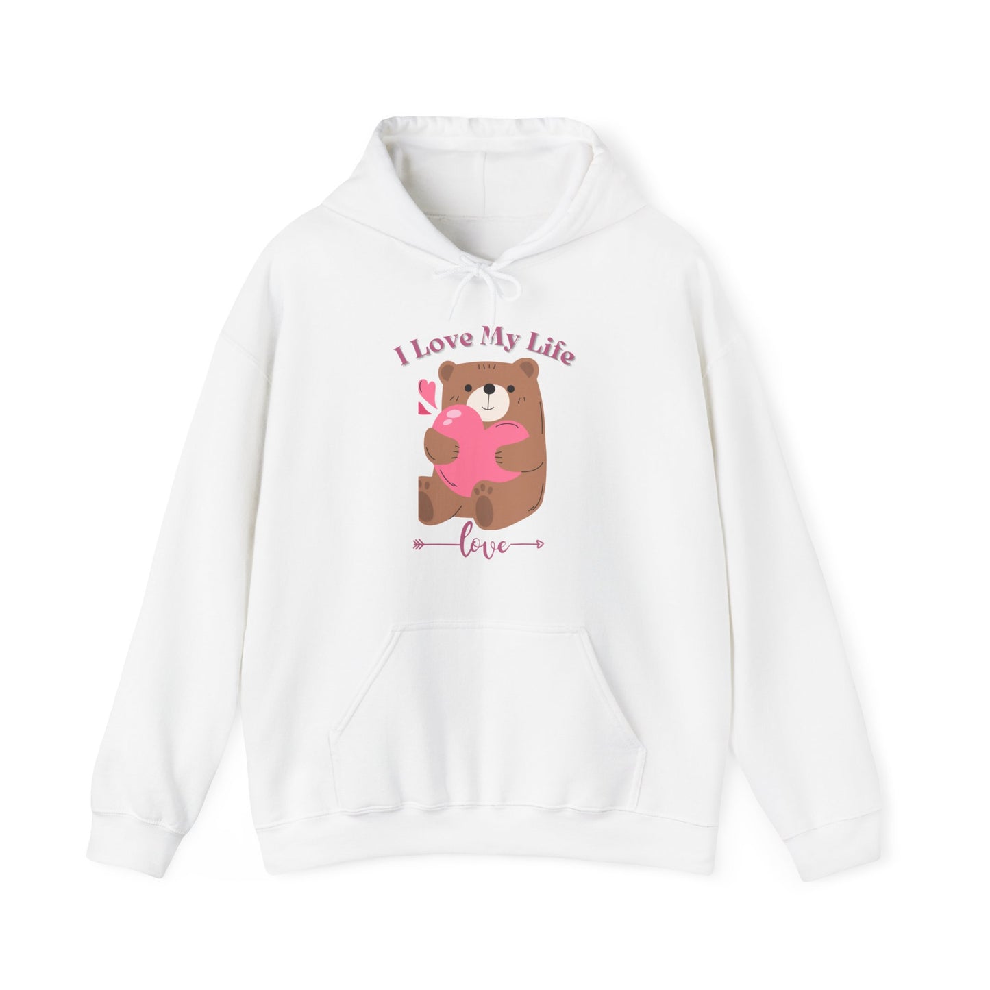 I LOVE MY LIFE || Unisex Heavy Blend™ || Hooded Sweatshirt