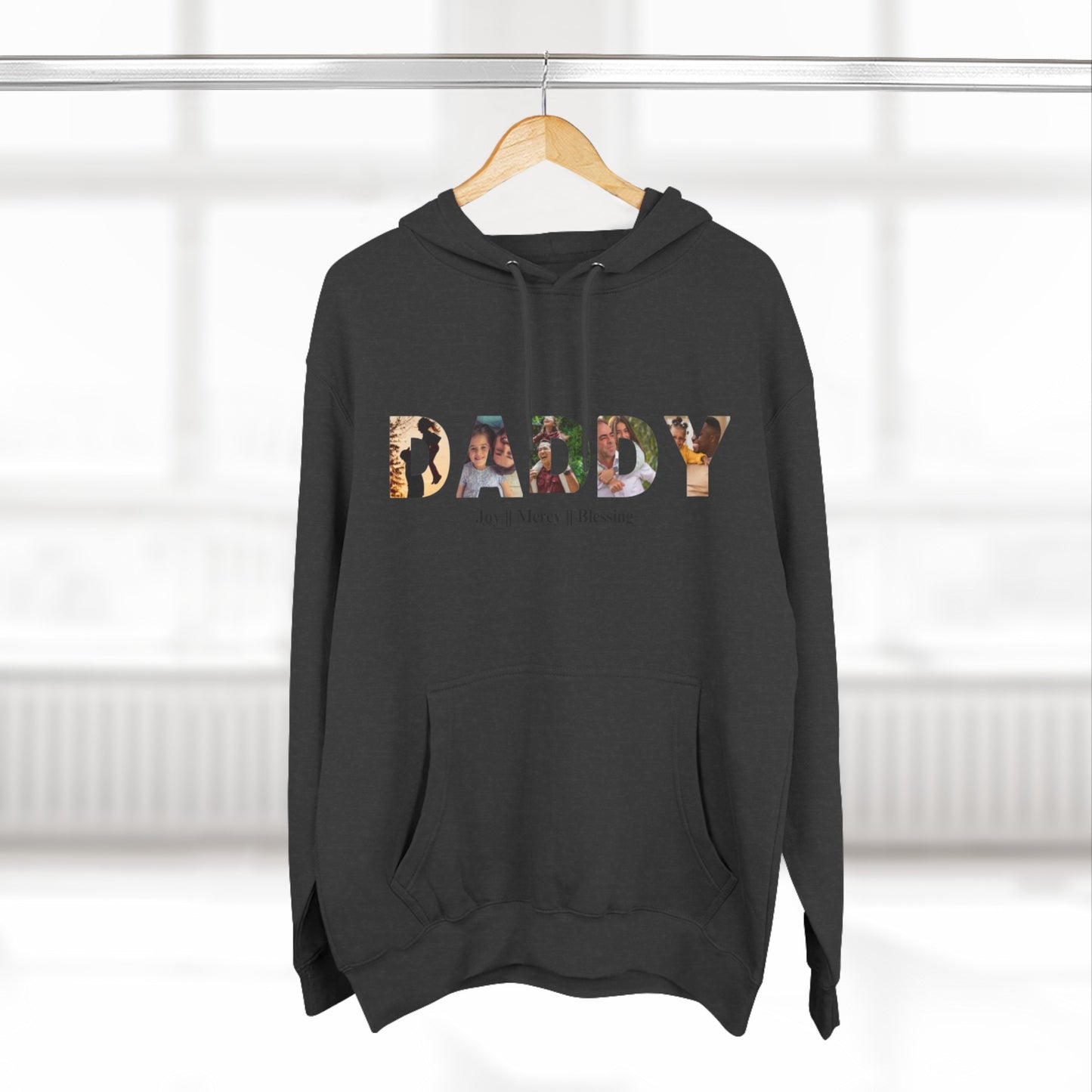 Three-Panel Fleece Hoodie Gift for Daddy And Grandpa Shirt, Father's Day Shirt, Gift For Daddy And Grandpa Tee, Gift For Husband