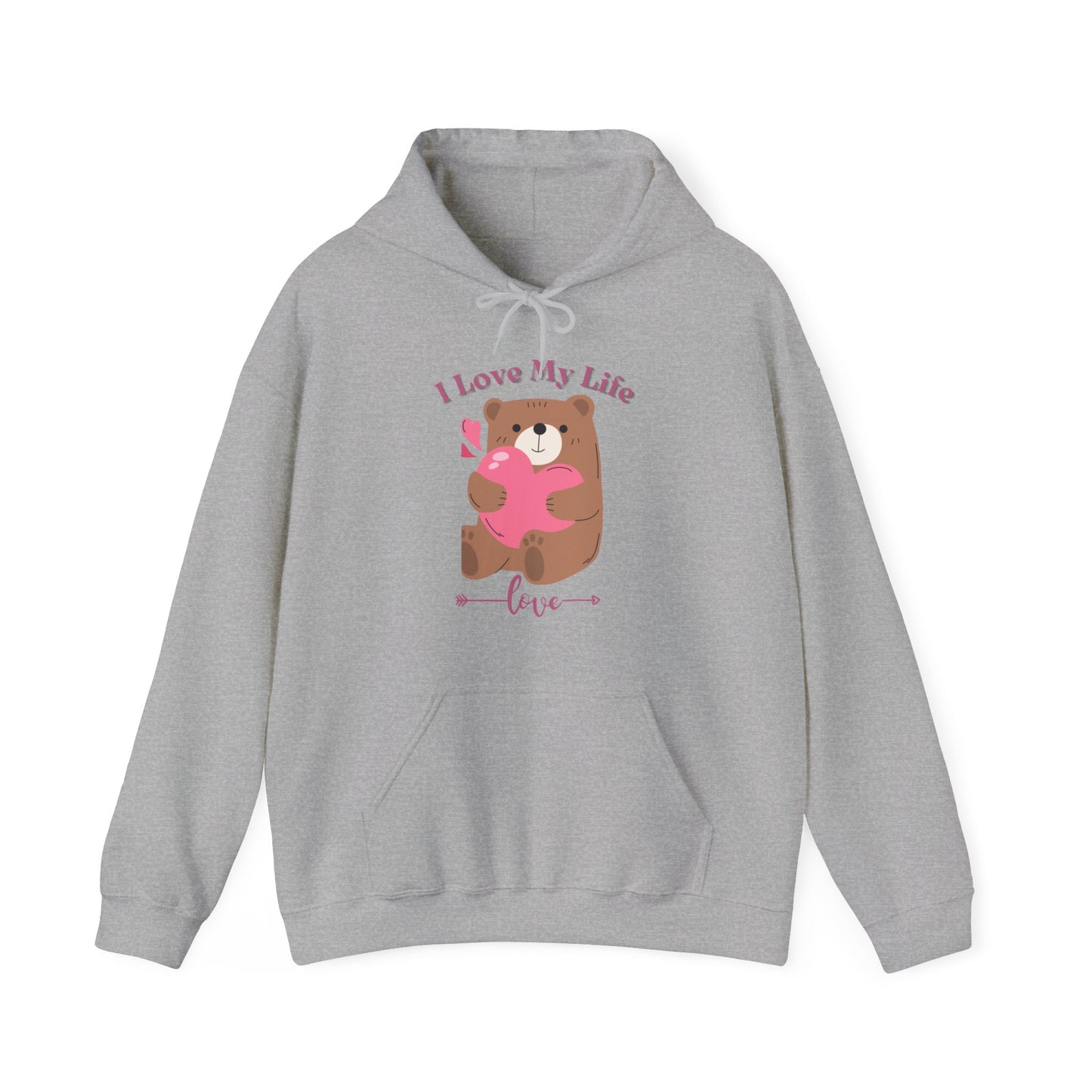 I LOVE MY LIFE || Unisex Heavy Blend™ || Hooded Sweatshirt