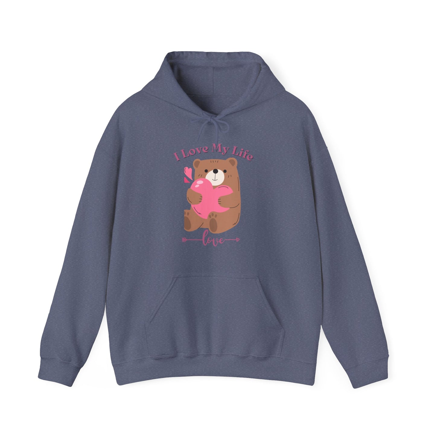 I LOVE MY LIFE || Unisex Heavy Blend™ || Hooded Sweatshirt