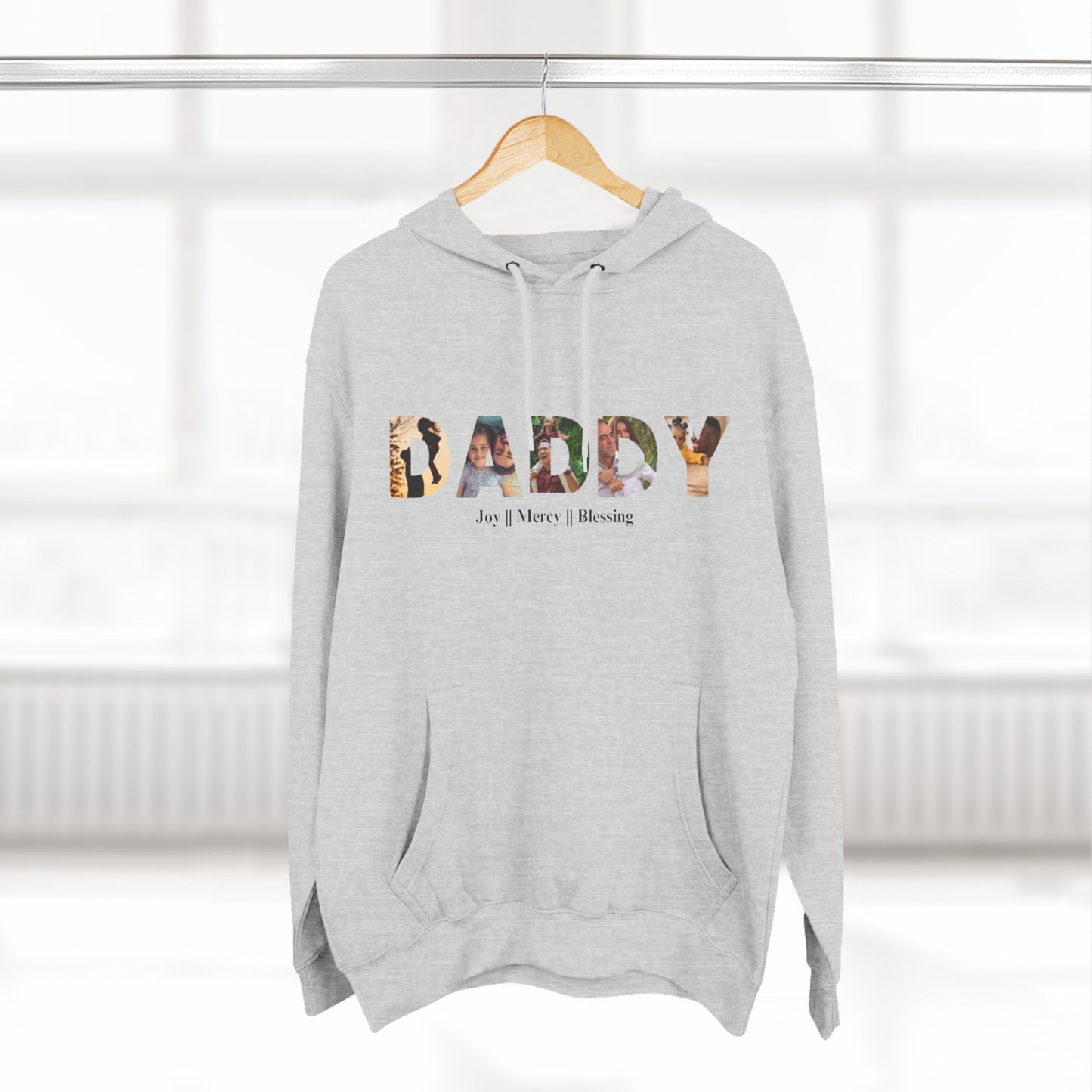 Three-Panel Fleece Hoodie Gift for Daddy And Grandpa Shirt, Father's Day Shirt, Gift For Daddy And Grandpa Tee, Gift For Husband