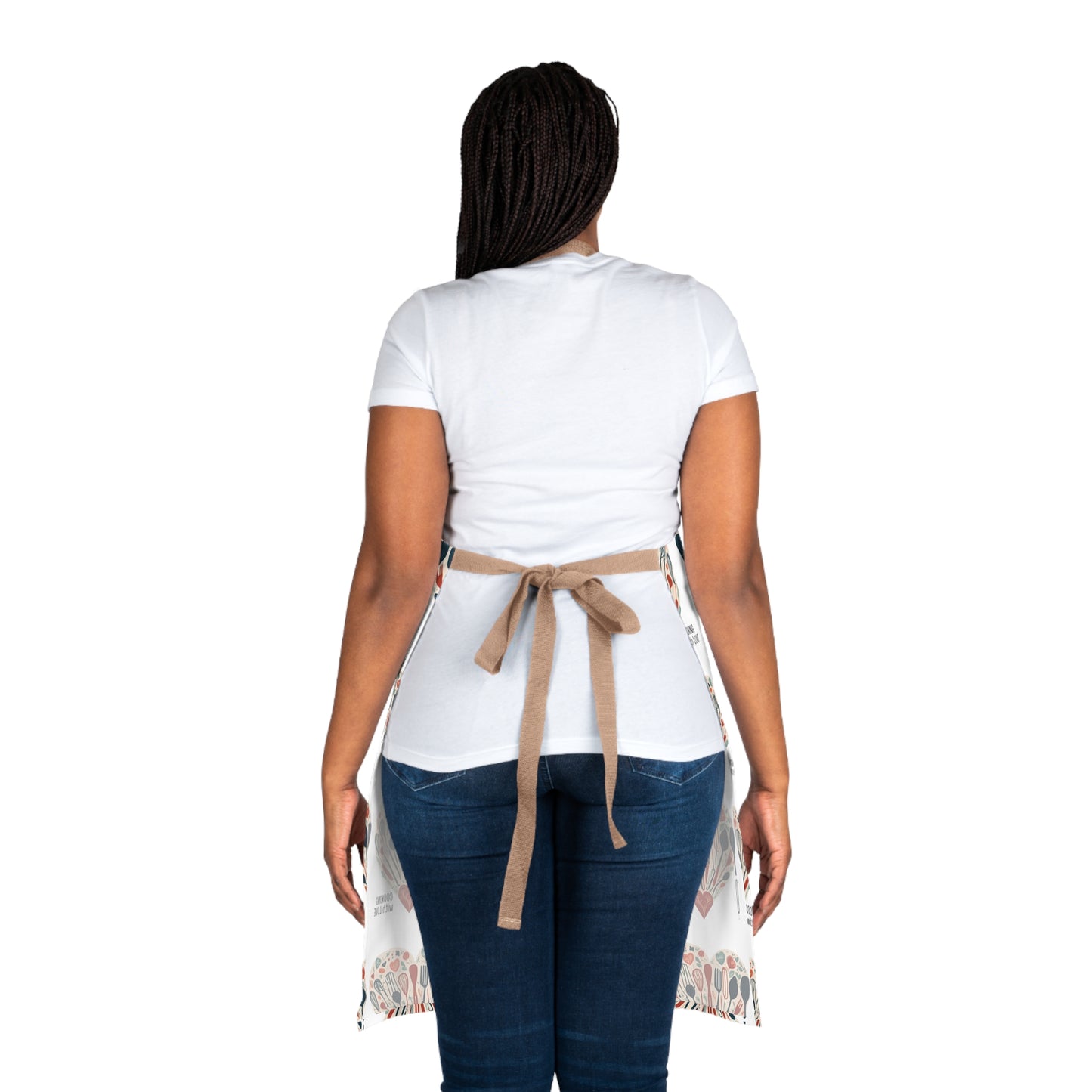 The personalized chef's apron Cooking with Love || Gift for mom or wife || Mother's Day Gift