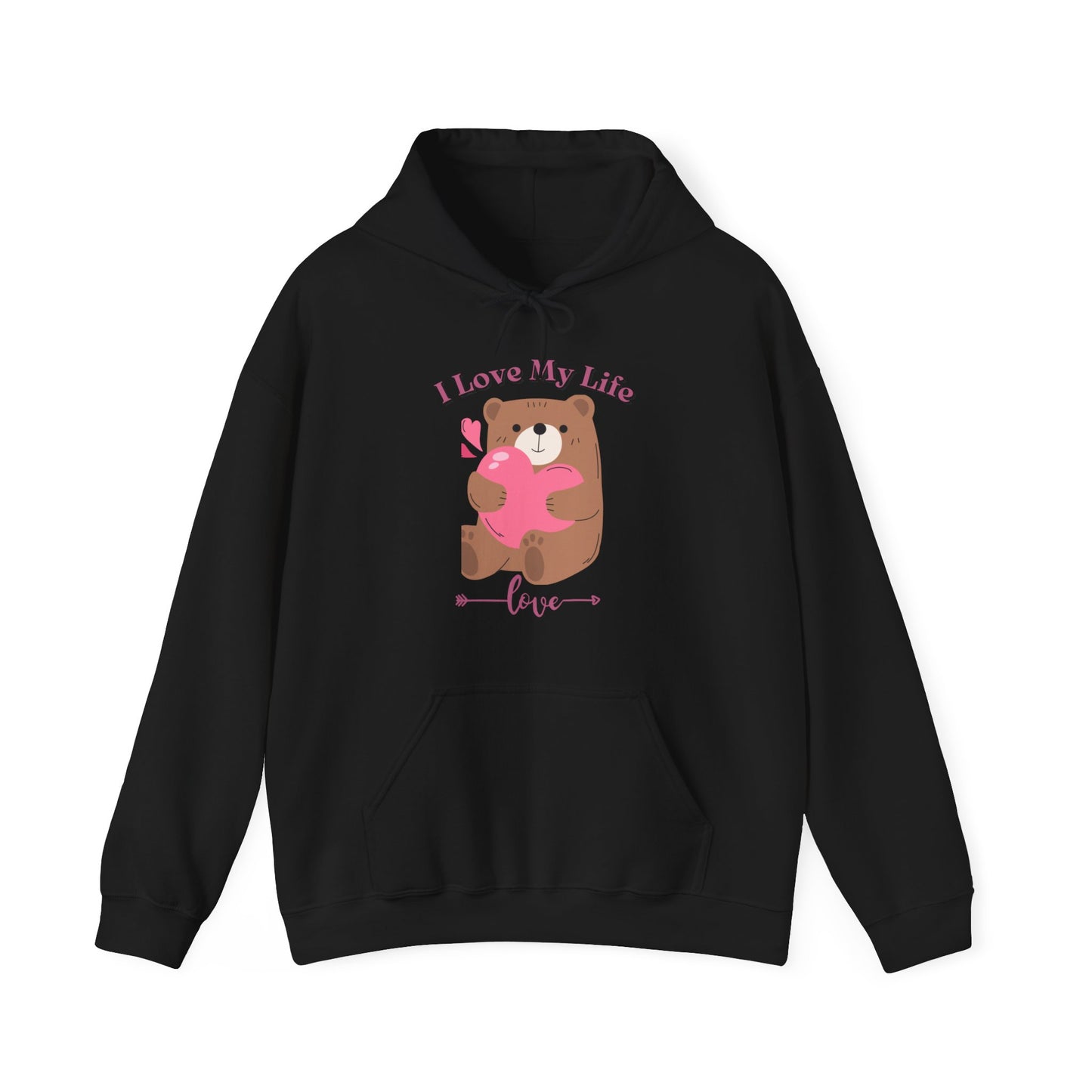 I LOVE MY LIFE || Unisex Heavy Blend™ || Hooded Sweatshirt