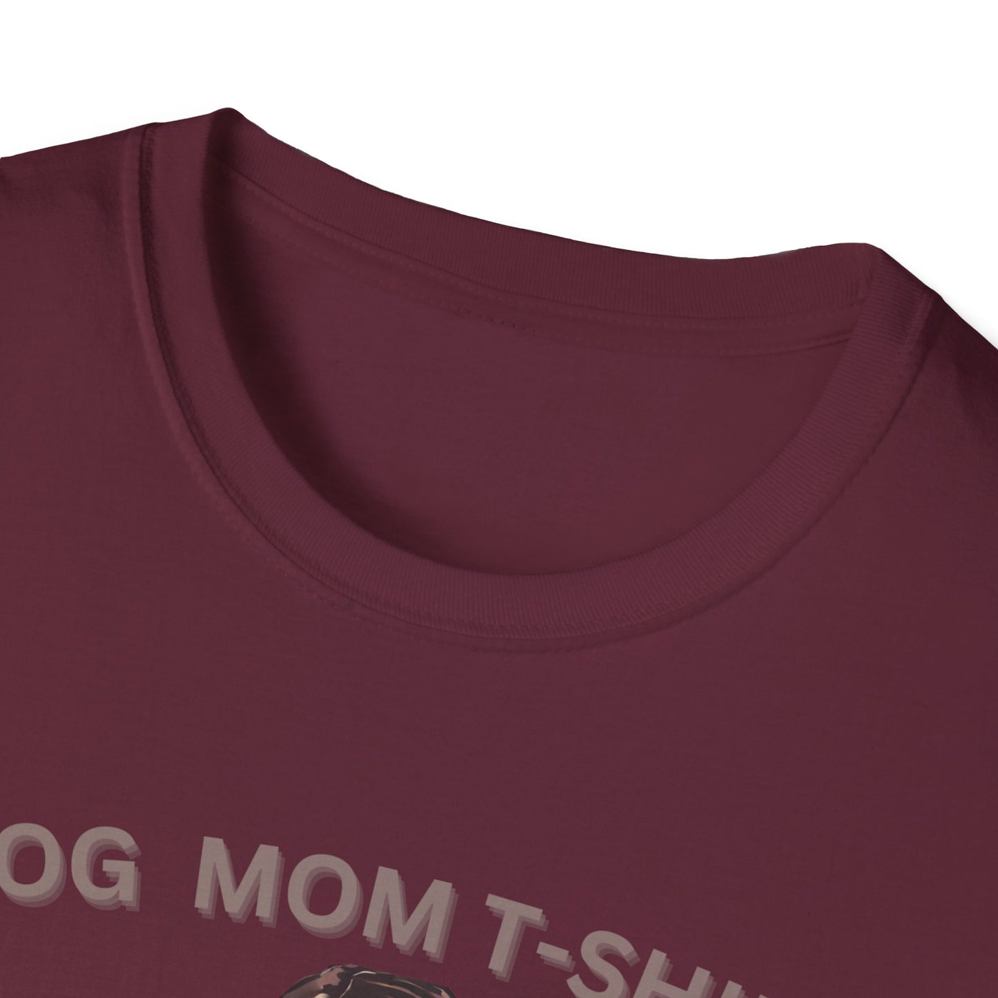 DOG MOM Softstyle T-Shirt for mom || Mother's day Gift.