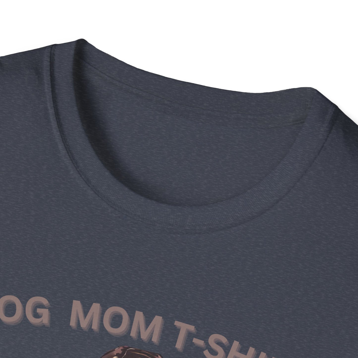 DOG MOM Softstyle T-Shirt for mom || Mother's day Gift.
