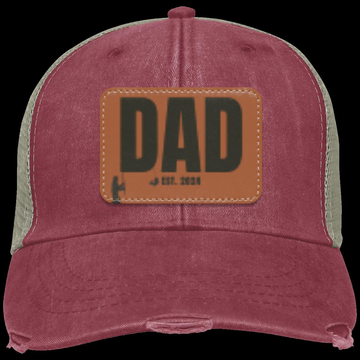 PAPA Fishing Tribute Cap (Black) || Gift for Dad || - Stylish Outdoor Wear for Dads, Comfortable and Durable