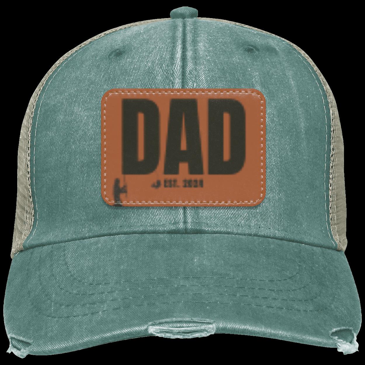 PAPA Fishing Tribute Cap (Black) || Gift for Dad || - Stylish Outdoor Wear for Dads, Comfortable and Durable