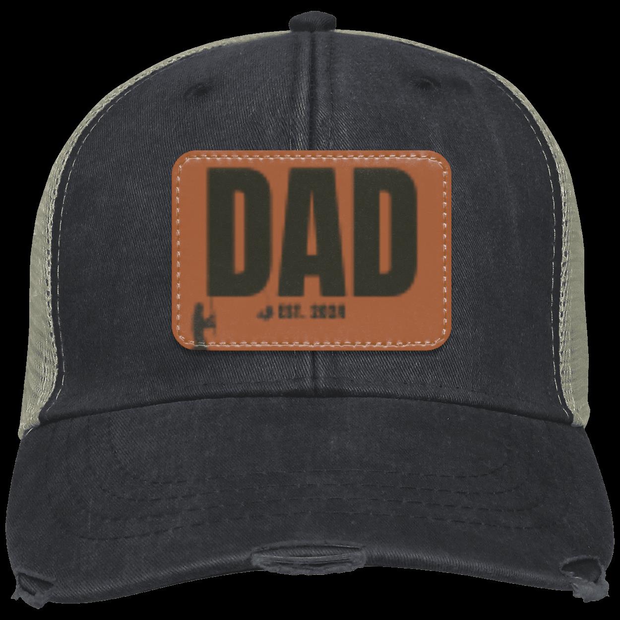 PAPA Fishing Tribute Cap (Black) || Gift for Dad || - Stylish Outdoor Wear for Dads, Comfortable and Durable