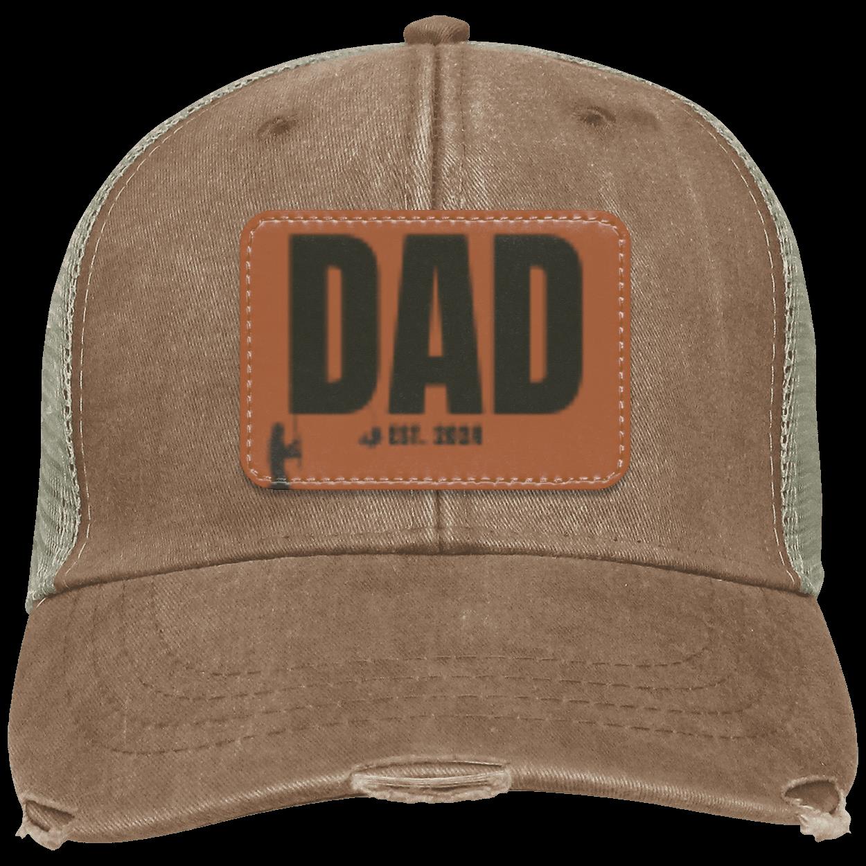 PAPA Fishing Tribute Cap (Black) || Gift for Dad || - Stylish Outdoor Wear for Dads, Comfortable and Durable