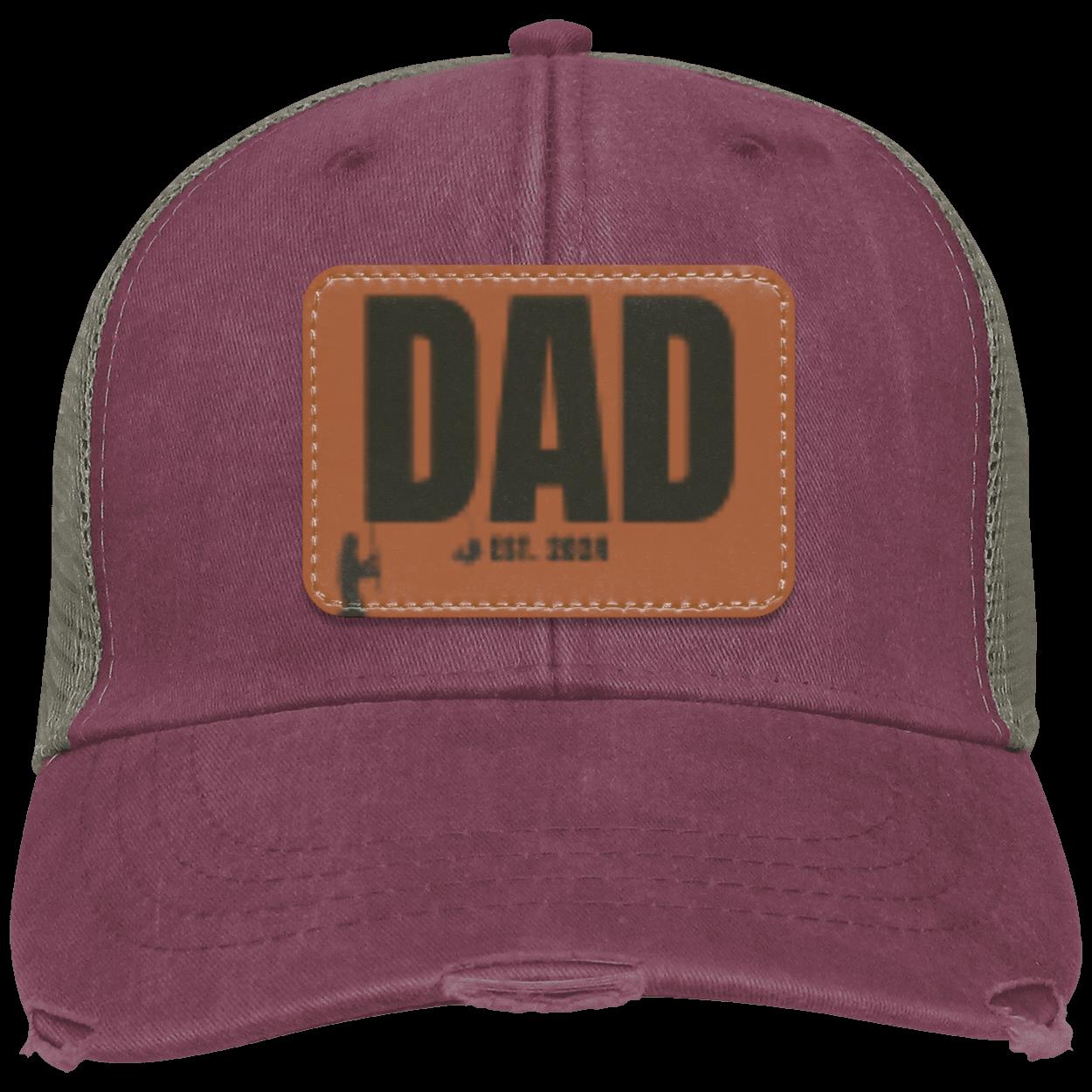 PAPA Fishing Tribute Cap (Black) || Gift for Dad || - Stylish Outdoor Wear for Dads, Comfortable and Durable