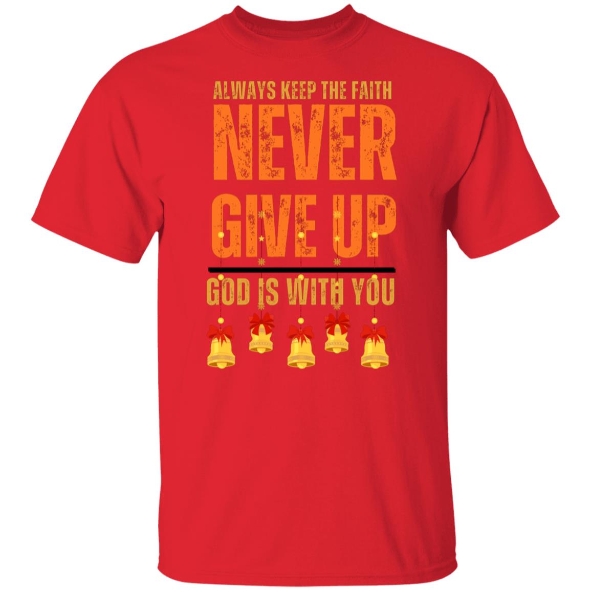 God is With You T-Shirt | Gift for Men | Gift Giving Season | for Anniversary, Birthday's Special Occasion and Festive Gift.