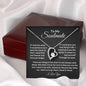To My Soulmate || Forever Love Necklace || Birthday Gift || Christmas Gift || Valentine's Day Gift || Anniversary Day Gift With Blessing Card Gift Box