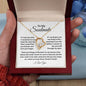 To My Soulmate || Forever Love Necklace || Birthday Gift || Christmas Gift || Valentine's Day Gift || Anniversary Day Gift With Blessing Card Gift Box