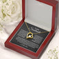 To My Soulmate || Forever Love Necklace || Birthday Gift || Christmas Gift || Valentine's Day Gift || Anniversary Day Gift With Blessing Card Gift Box
