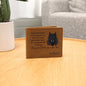 Father's Day Gift || Personalised Men's Wallet || Genuine Soft Black Leather Wallet || Personalized Engraved Gift for Him || Boyfriend, Dad, Husband Best Gift.