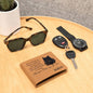 Father's Day Gift || Personalised Men's Wallet || Genuine Soft Black Leather Wallet || Personalized Engraved Gift for Him || Boyfriend, Dad, Husband Best Gift.