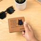 Father's Day Gift || Personalised Men's Wallet || Genuine Soft Black Leather Wallet || Personalized Engraved Gift for Him || Boyfriend, Dad, Husband Best Gift.