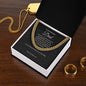 Cuban Link Chain Necklace || Father's Day Necklace || To My Dad Gift || Gift From Son || Papa Gift || Father's Day Jewelry || Necklace For Dad