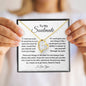 To My Soulmate || Forever Love Necklace || Birthday Gift || Christmas Gift || Valentine's Day Gift || Anniversary Day Gift With Blessing Card Gift Box