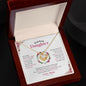To My Lovely Daughter | Always Keep Me In Your Heart - Love Knot Necklace